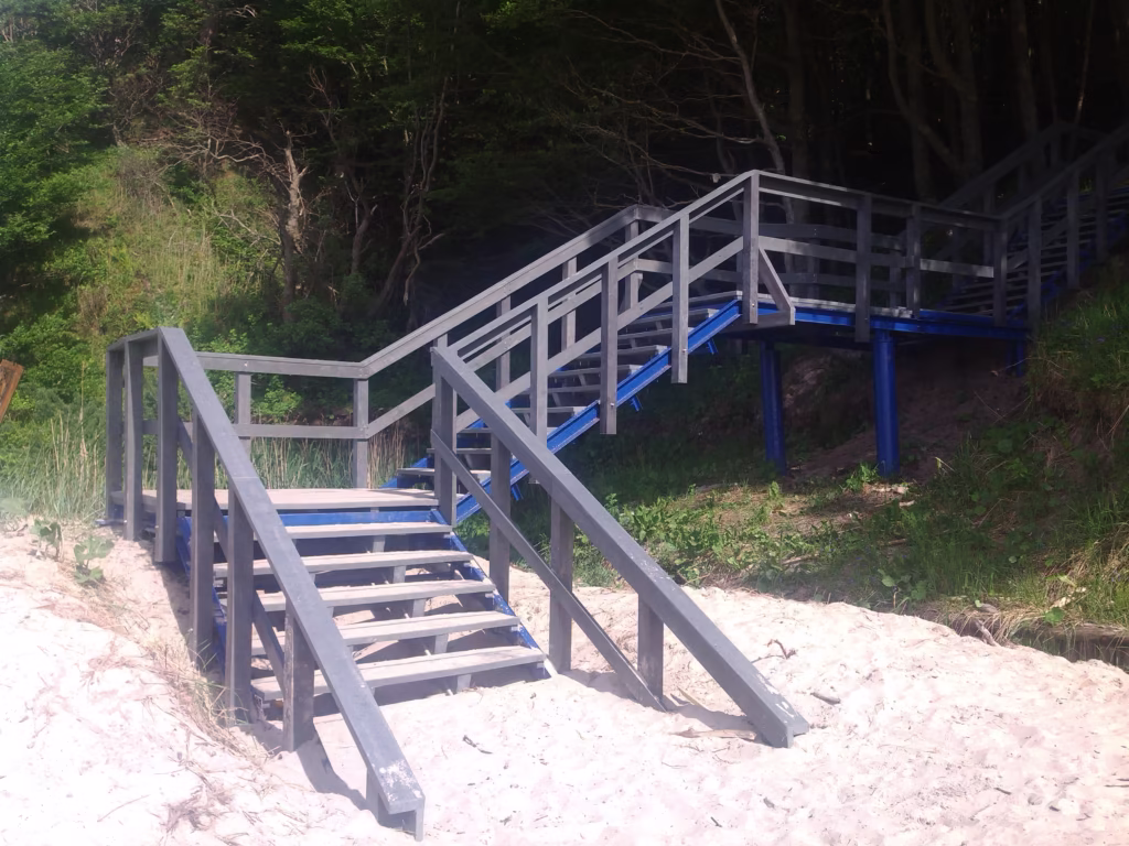 IMG 20140610 161603 Zejście na plażę w Poddąbiu