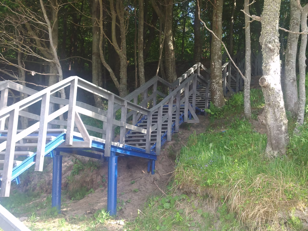 IMG 20140610 161620 Zejście na plażę w Poddąbiu