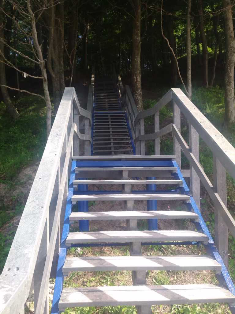 IMG 20140610 161725 Zejście na plażę w Poddąbiu