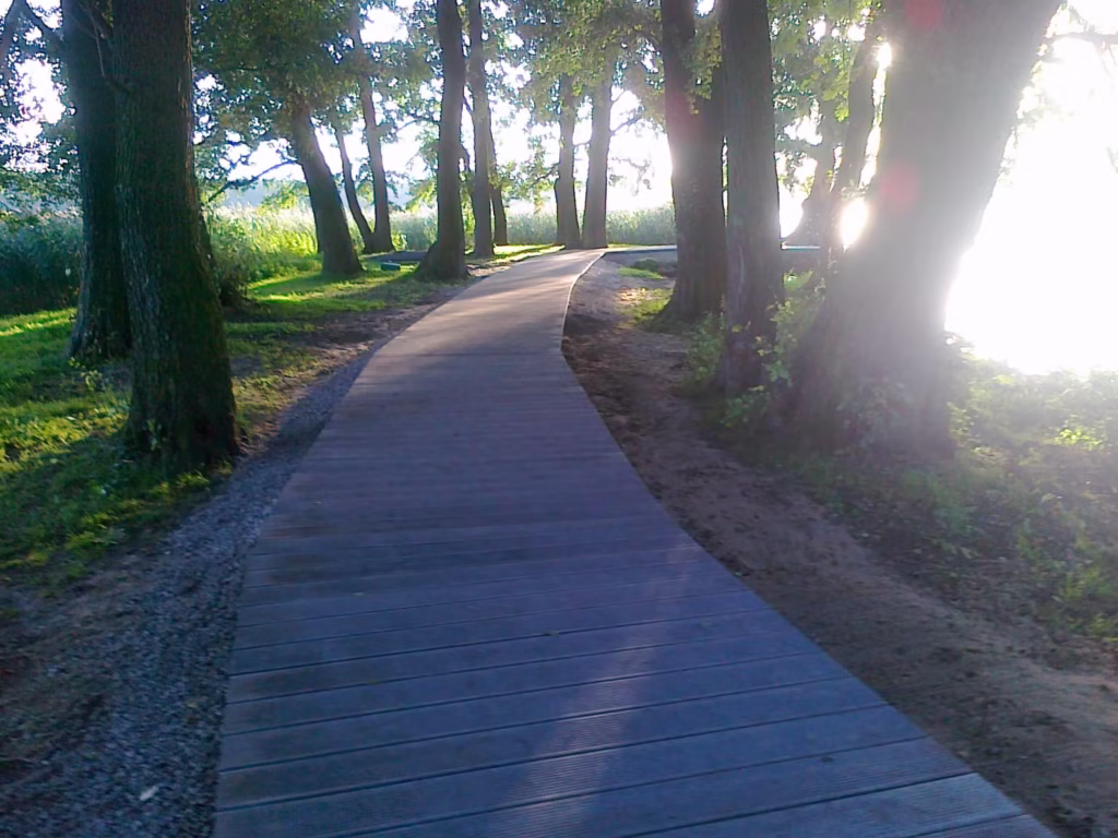 hanimat.pl kladka dla pieszych z platforma widokowa 1 Kładka dla pieszych z platformą widokową w Szczecinku