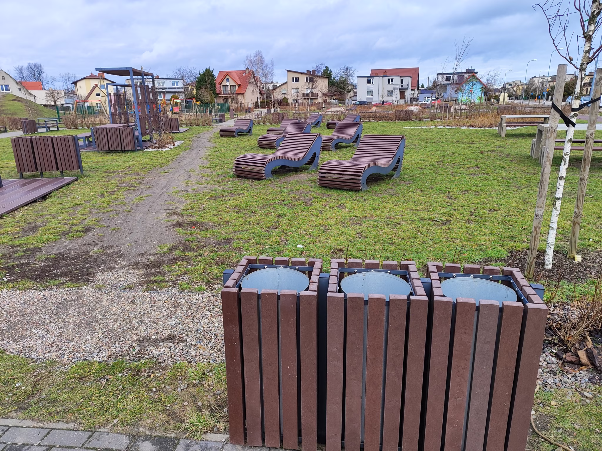 IMG 20240213 125003 Park przy ul. Różanej w Rumi