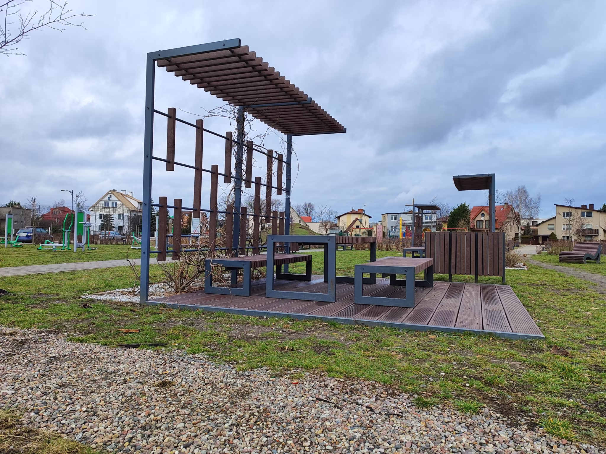 IMG 20240213 125020 Park przy ul. Różanej w Rumi