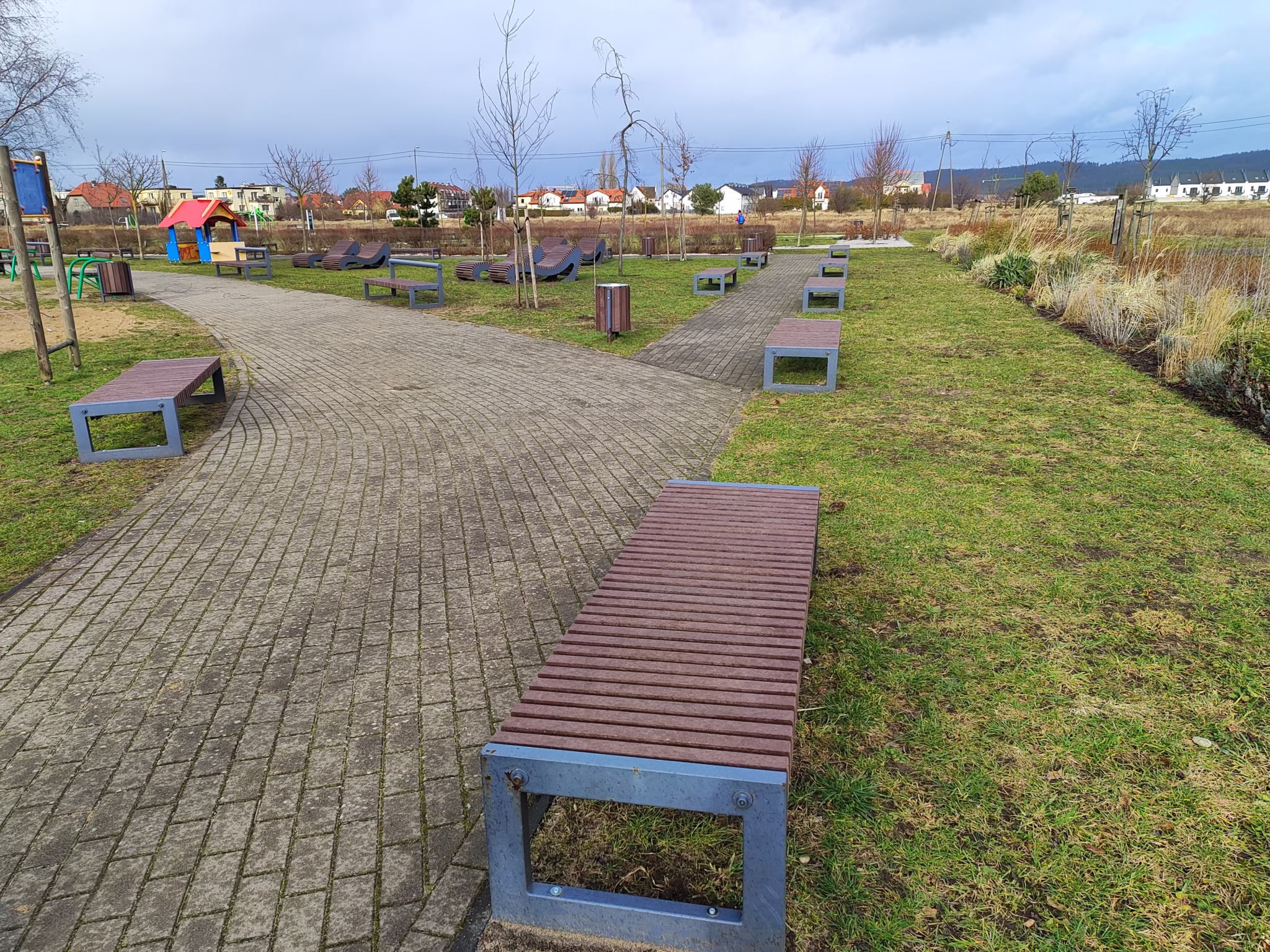 IMG 20240213 132450 Park przy ul. Różanej w Rumi